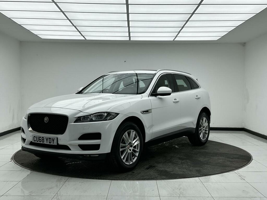 Jaguar F-Pace 2.0 D180 Portfolio Suv Awd Euro 6 CU68YDY White #2