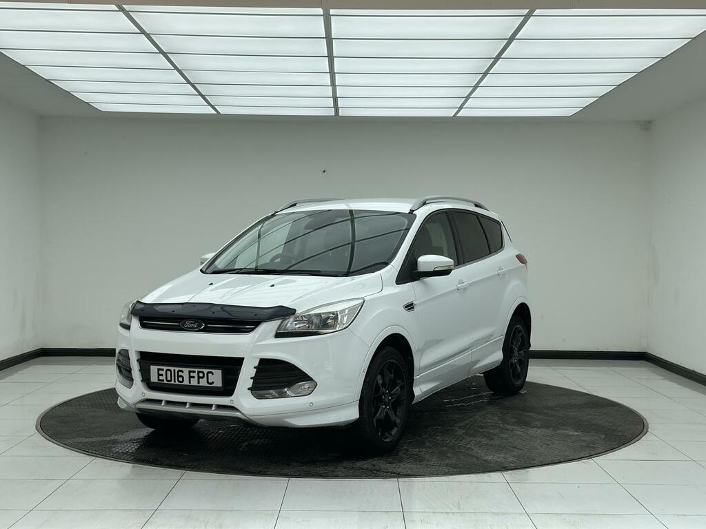 Ford Kuga 2.0 Tdci Titanium Sport Suv Powershift White #3