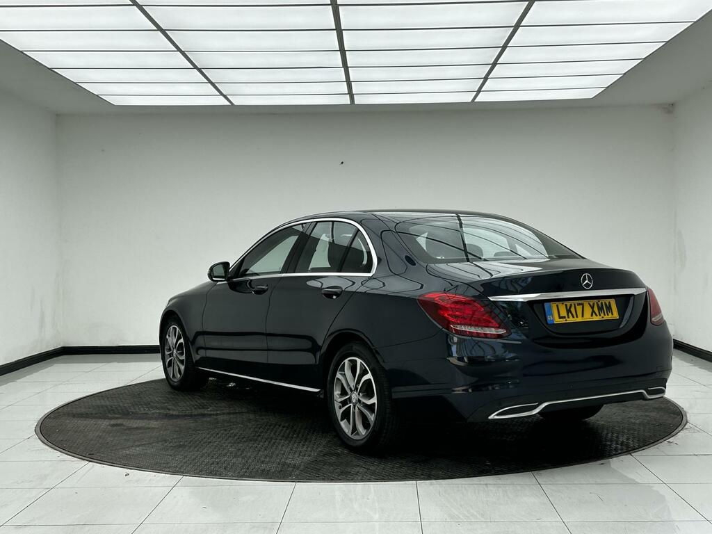 Mercedes-Benz C Class 1.6 C200d Sport Saloon G-tronic Euro 6 Blue #4