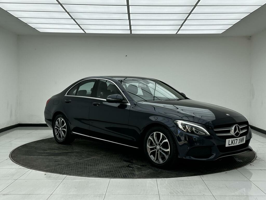 Mercedes-Benz C Class 1.6 C200d Sport Saloon G-tronic Euro 6 Blue