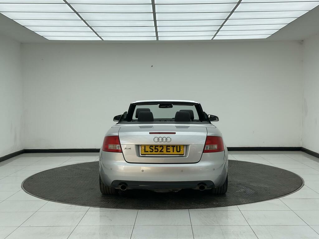 Audi A4 Cabriolet 2.4 Sport Convertible 233 G Km Silver #6