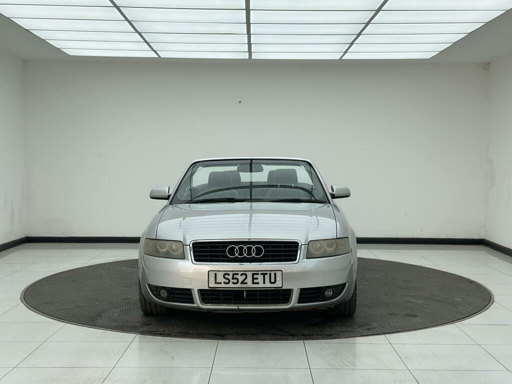 Audi A4 Cabriolet 2.4 Sport Convertible 233 G Km Silver #2
