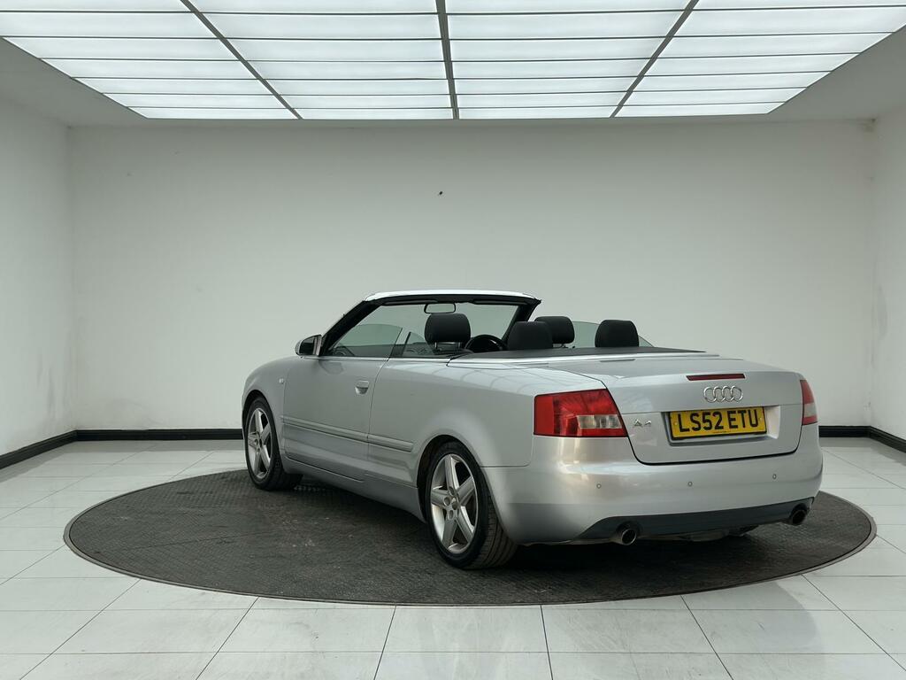 Audi A4 Cabriolet 2.4 Sport Convertible 233 G Km Silver #5