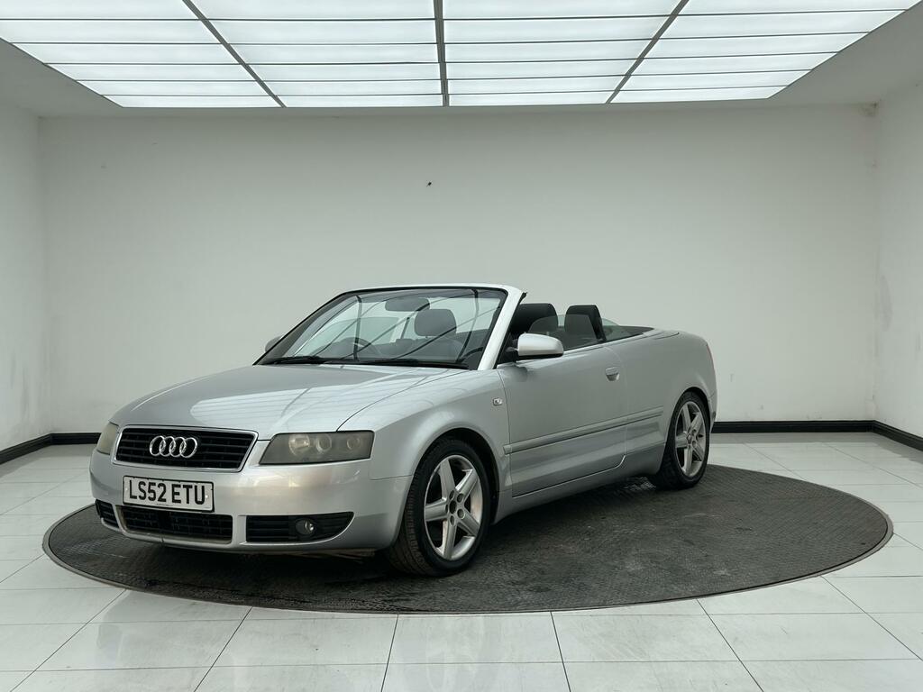Audi A4 Cabriolet 2.4 Sport Convertible 233 G Km Silver #3