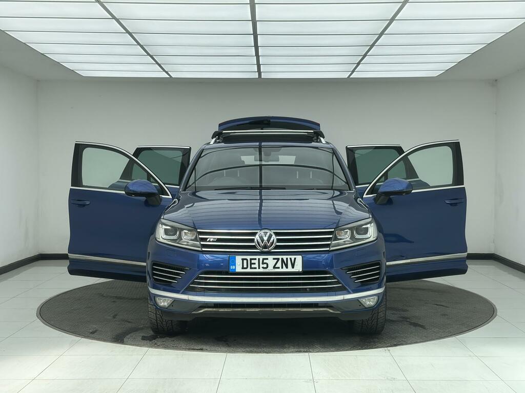 Volkswagen Touareg Diesel White #8