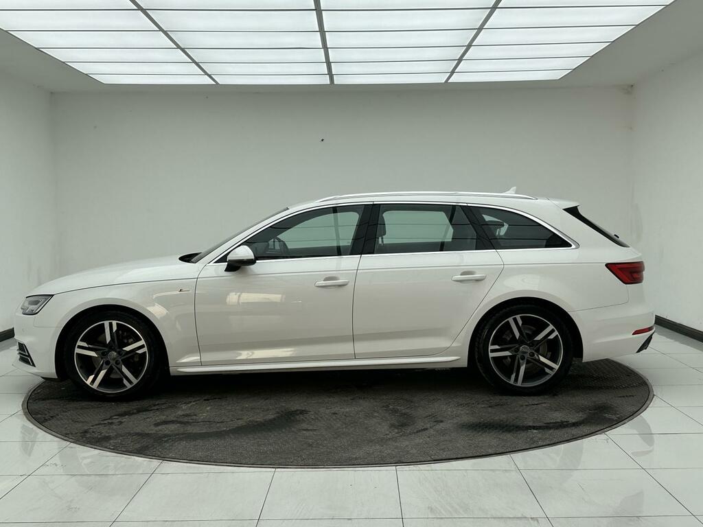 Audi A4 Avant 2.0 Tfsi S Line Estate S Tronic Quattro White #4