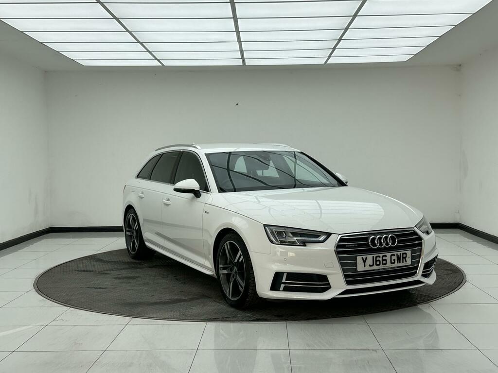 Audi A4 Avant 2.0 Tfsi S Line Estate S Tronic Quattro White