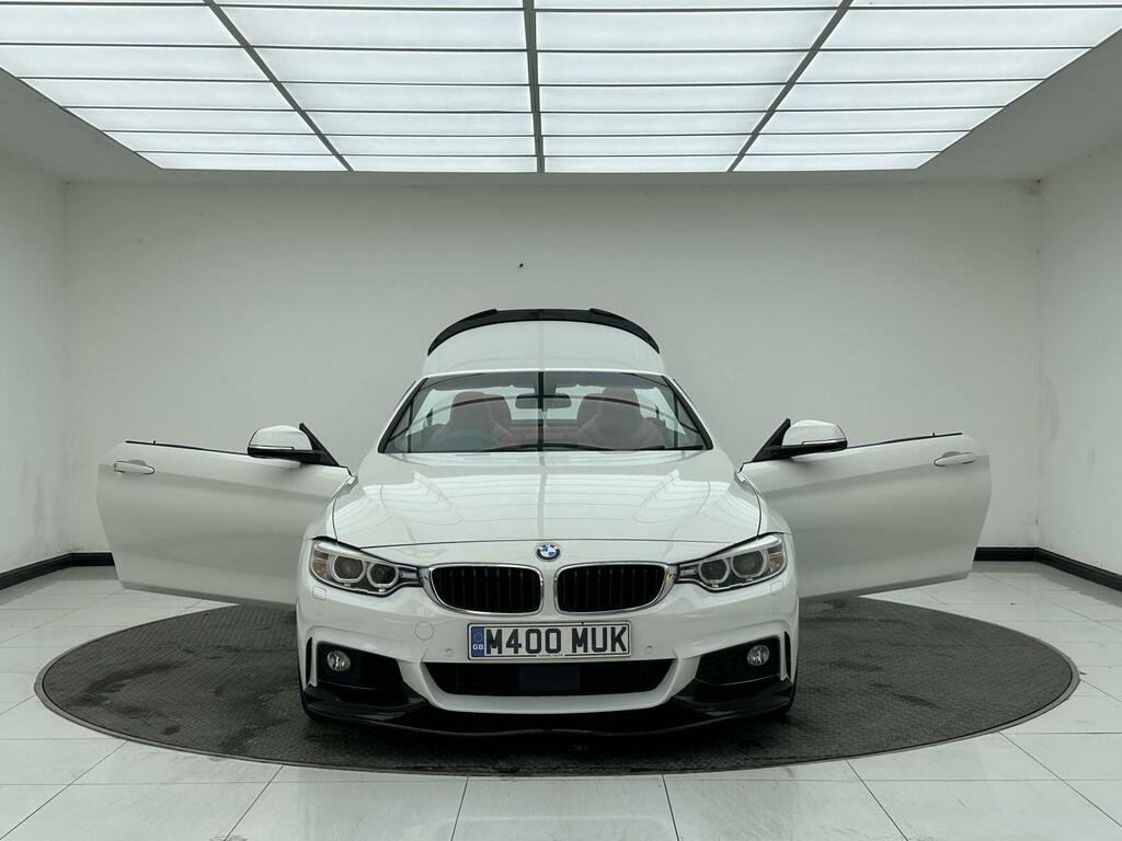 BMW 4 Series 2.0 420D M Sport Euro 6 Ss White #9