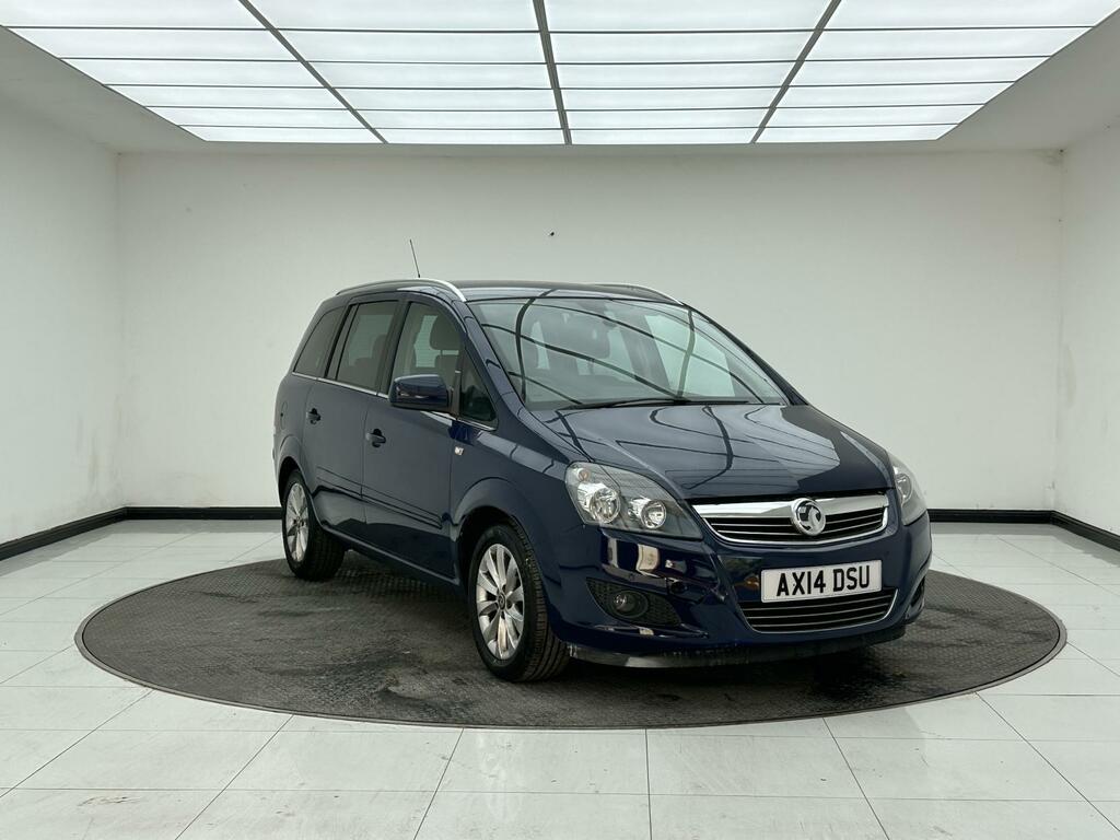 Vauxhall Zafira Design Blue