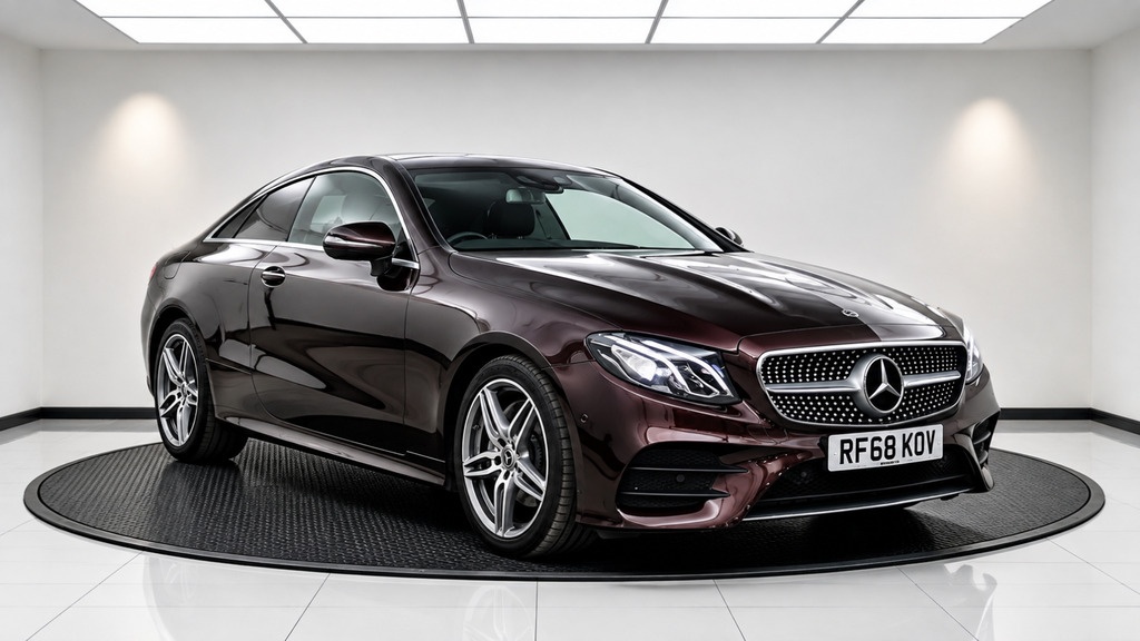 Mercedes-Benz E Class Amg Line Red