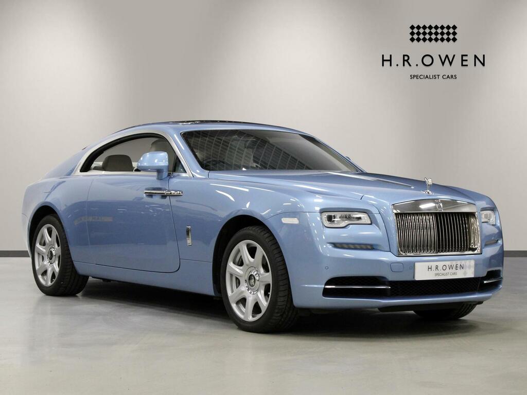 Rolls-Royce Wraith 6.6 V12 Coupe Euro 6 624 Bhp Blue