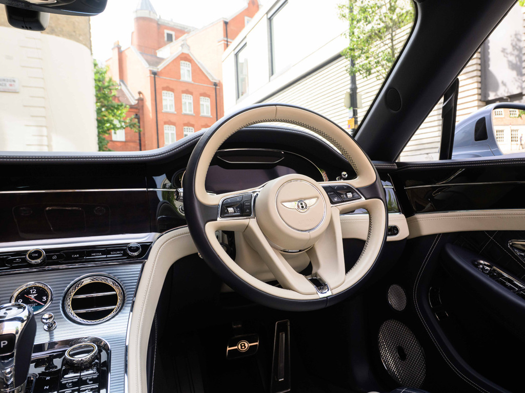Bentley Continental Convertible Blue #6