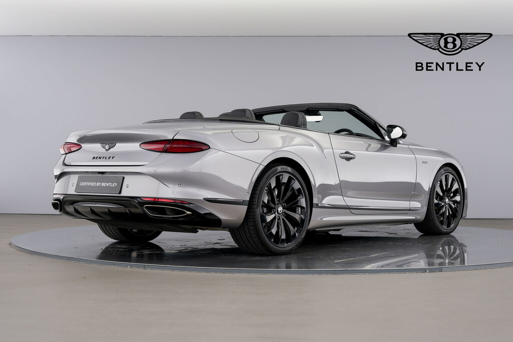 Bentley Continental Gt Convertible Silver #3