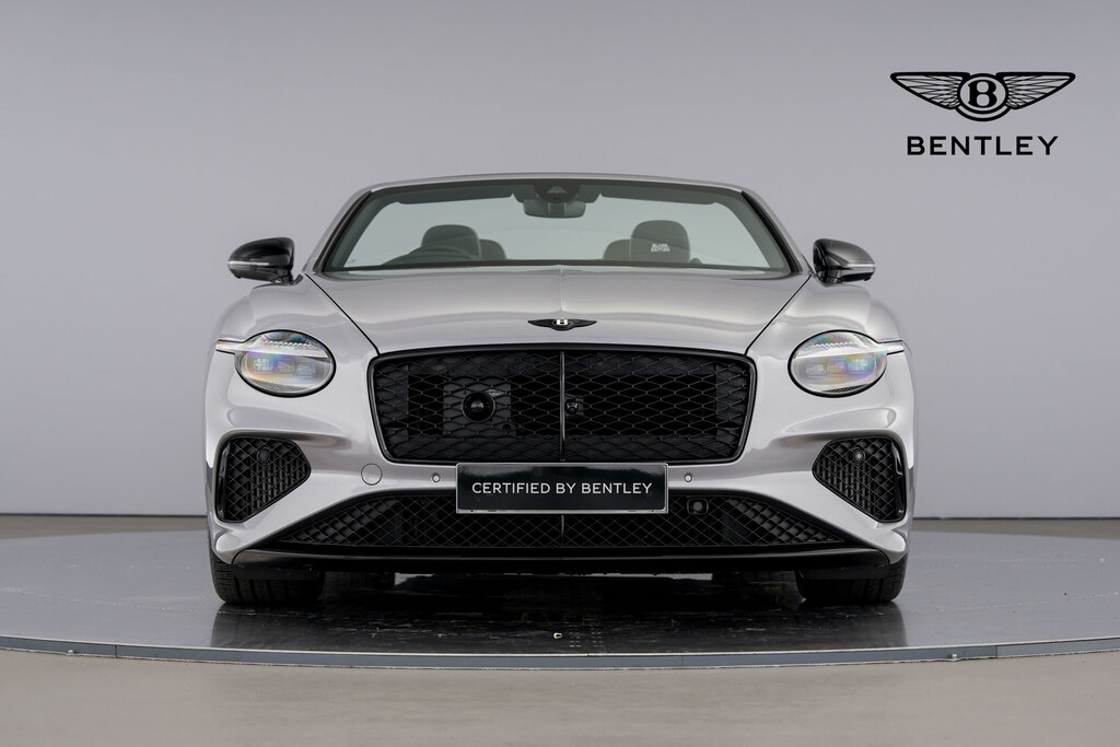 Bentley Continental Gt Convertible Silver #2