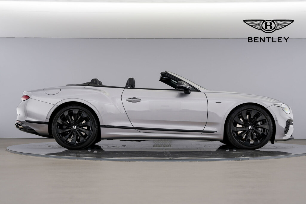 Bentley Continental Gt Convertible Silver #5