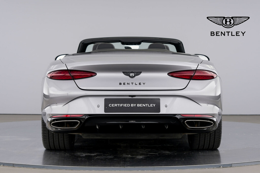 Bentley Continental Gt Convertible Silver #4