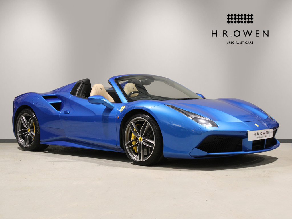Ferrari 488 Petrol Blue