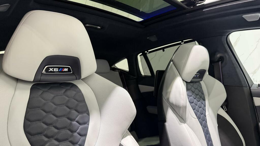 BMW X6 M 4.4I V8 First Edition Suv Xdrive E Silver #4
