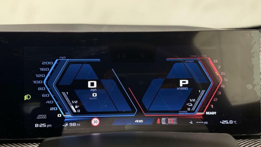 BMW XM 4.4 Label 25.7Kwh Suv Plug-in Hybrid Au Black #5