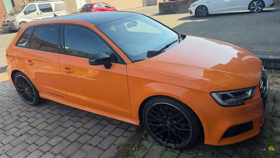 Audi S3 Black Edition Orange