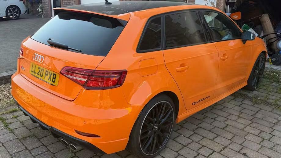 Audi S3 Black Edition Orange #2