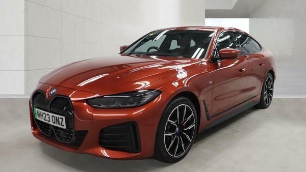 BMW i4 M Sport Orange #2