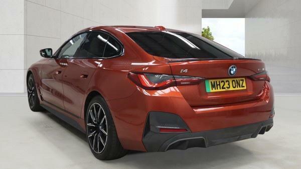 BMW i4 M Sport Orange #5