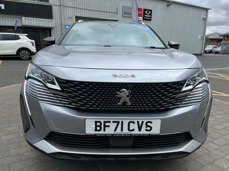 Peugeot 3008 1.6 Hybrid 225 Gt Premium E-eat8 - 2021 71 BF71CVS Grey #2