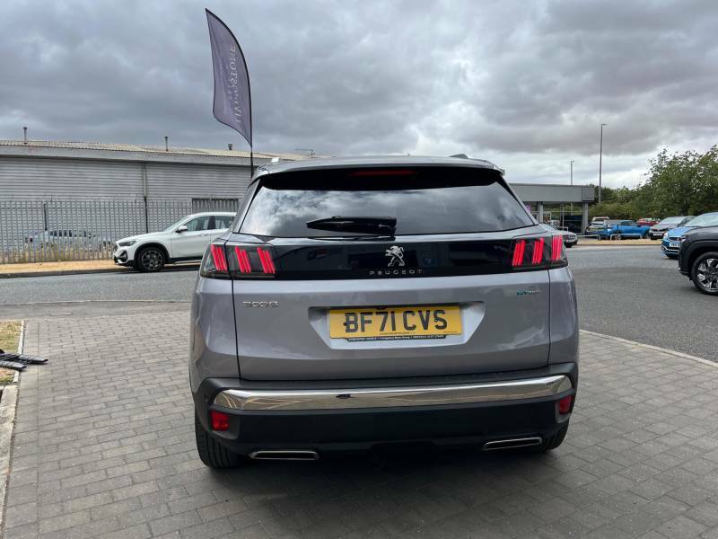 Peugeot 3008 1.6 Hybrid 225 Gt Premium E-eat8 - 2021 71 BF71CVS Grey #4
