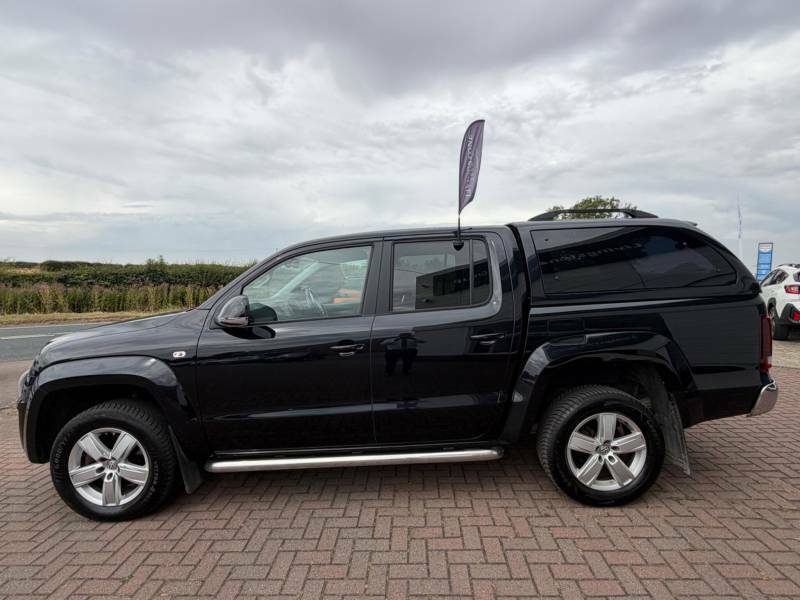 Volkswagen Amarok Dcab Pick Up Highline 3.0 V6 Tdi 204 Bmt 4M Black #5