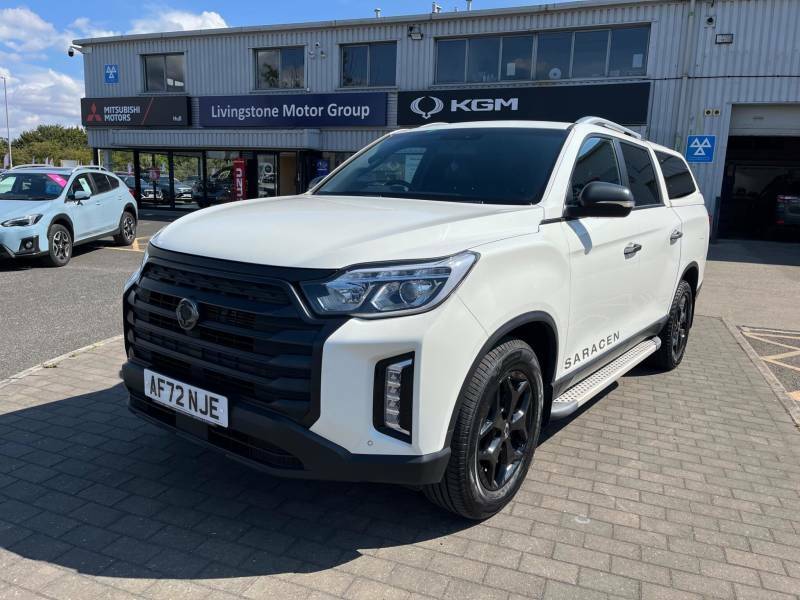 SsangYong Musso Double Cab Pick Up 202 Saracen White #3