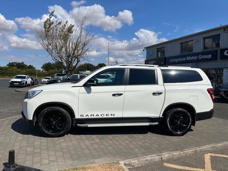 SsangYong Musso Double Cab Pick Up 202 Saracen White #4