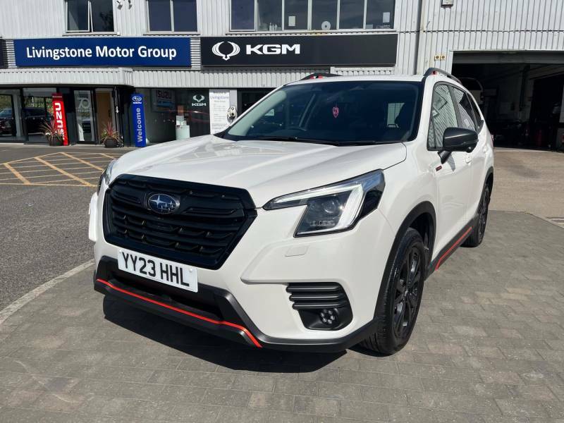 Subaru Forester 2.0I E-boxer Sport Lineartronic White #3