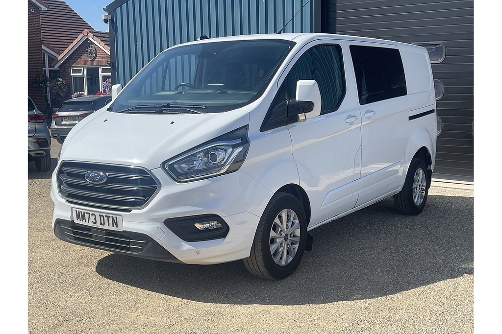 Ford Transit Custom 300 Ecoblue Limited 2023 U2611 Ulez White #3