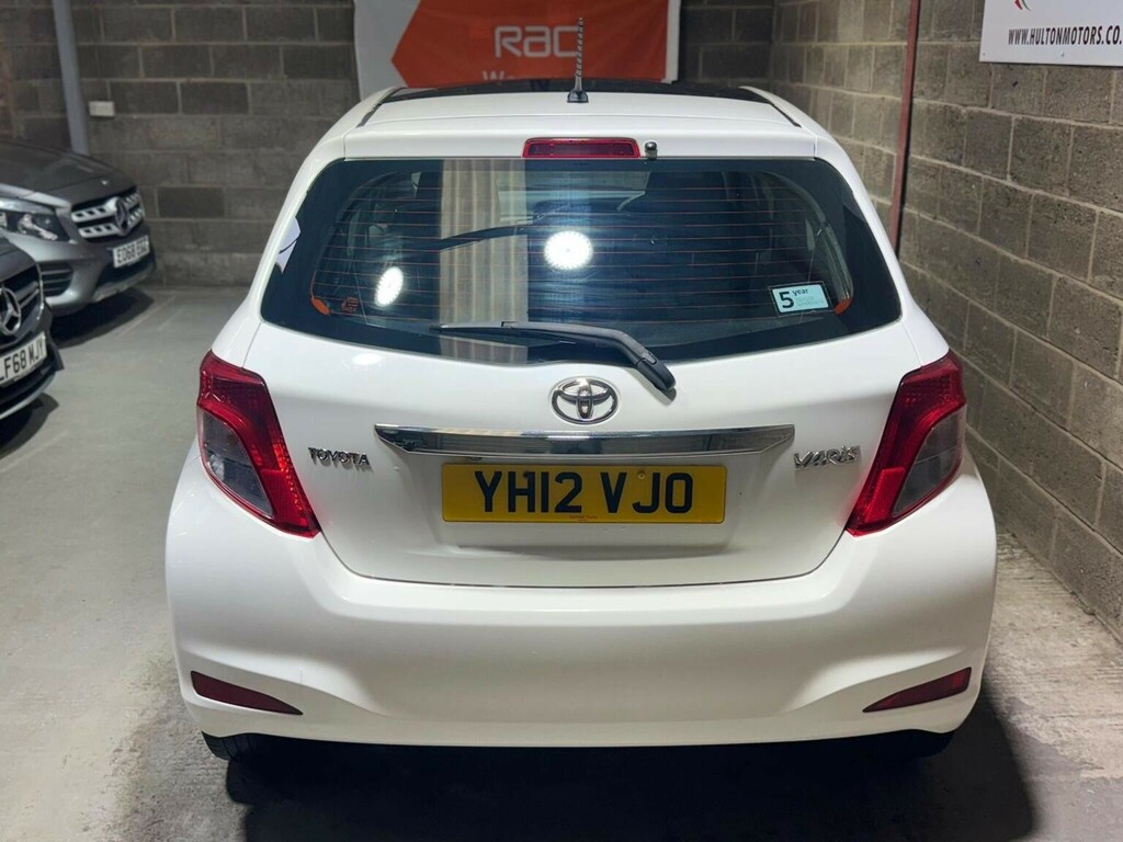 Toyota Yaris 1.33 Dual Vvt-i T Spirit Euro 5 White #3