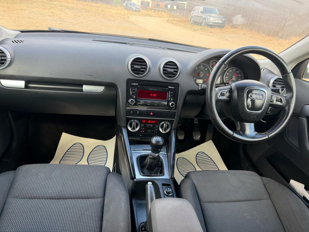 Audi A3 2.0 Tdi S Line Sportback Euro 5 Black #25