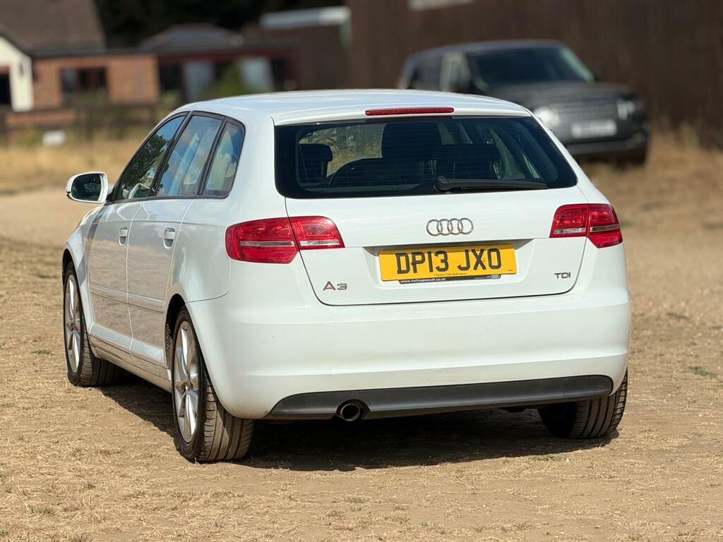 Audi A3 2.0 Tdi S Line Sportback Euro 5 Black #16