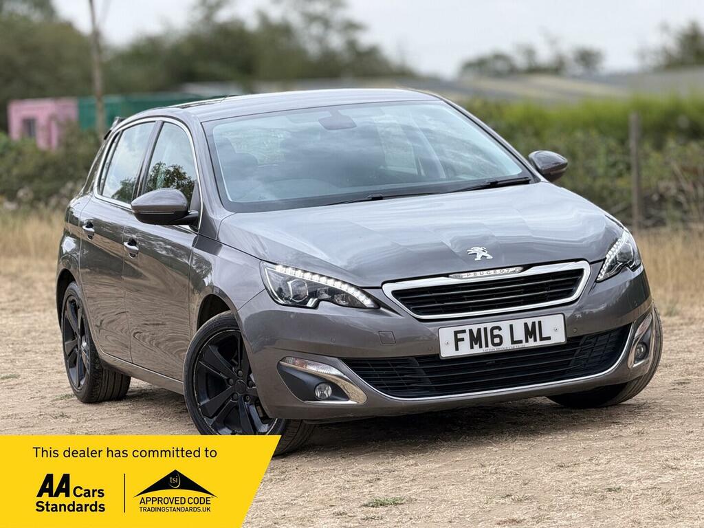 Peugeot 308 1.2 Puretech Allure Euro 6 Ss Grey