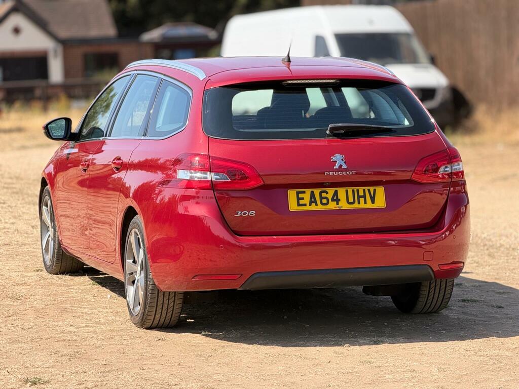 Peugeot 308 SW 1.6 Hdi Active Euro 5 Ss Red #12