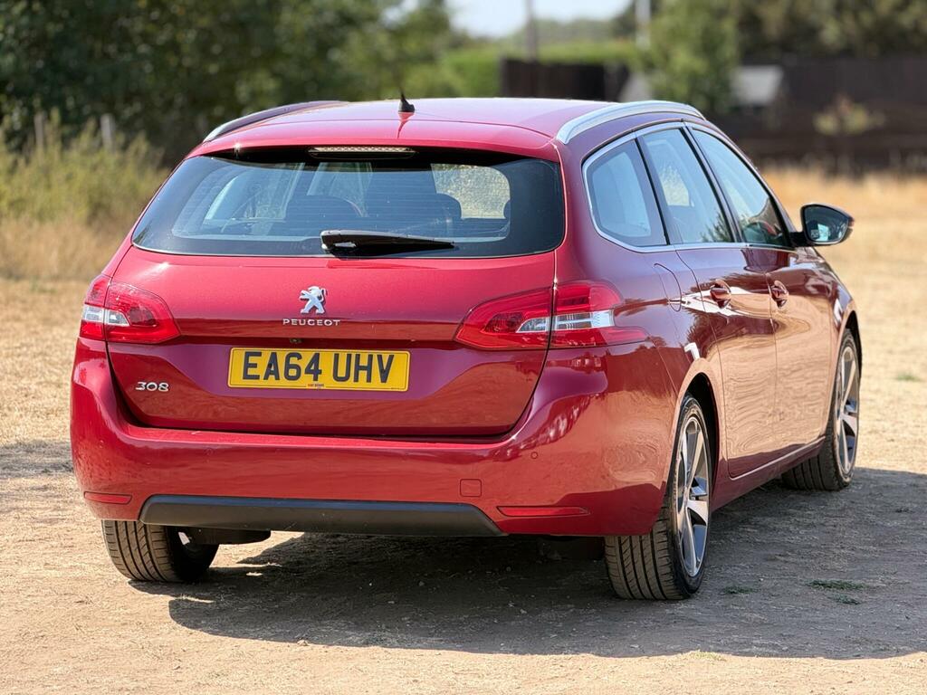 Peugeot 308 SW 1.6 Hdi Active Euro 5 Ss Red #17