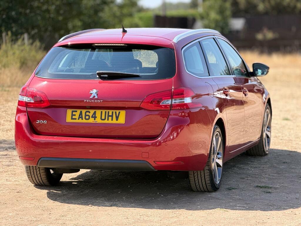 Peugeot 308 SW 1.6 Hdi Active Euro 5 Ss Red #14