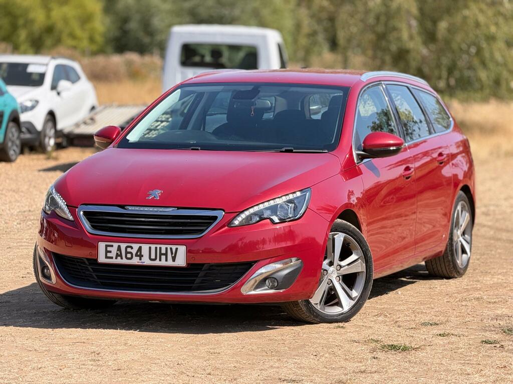 Peugeot 308 SW 1.6 Hdi Allure Euro 5 Ss Red #3