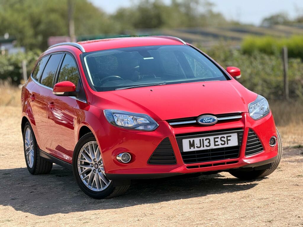 Ford Focus 1.0 125 Ecoboost Zetec 30 Tax Ulez Fsh Red #11
