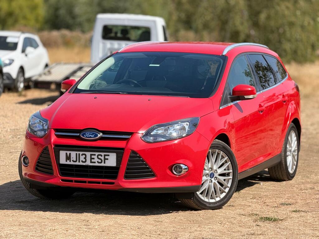 Ford Focus 1.0 125 Ecoboost Zetec 30 Tax Ulez Fsh Red #10