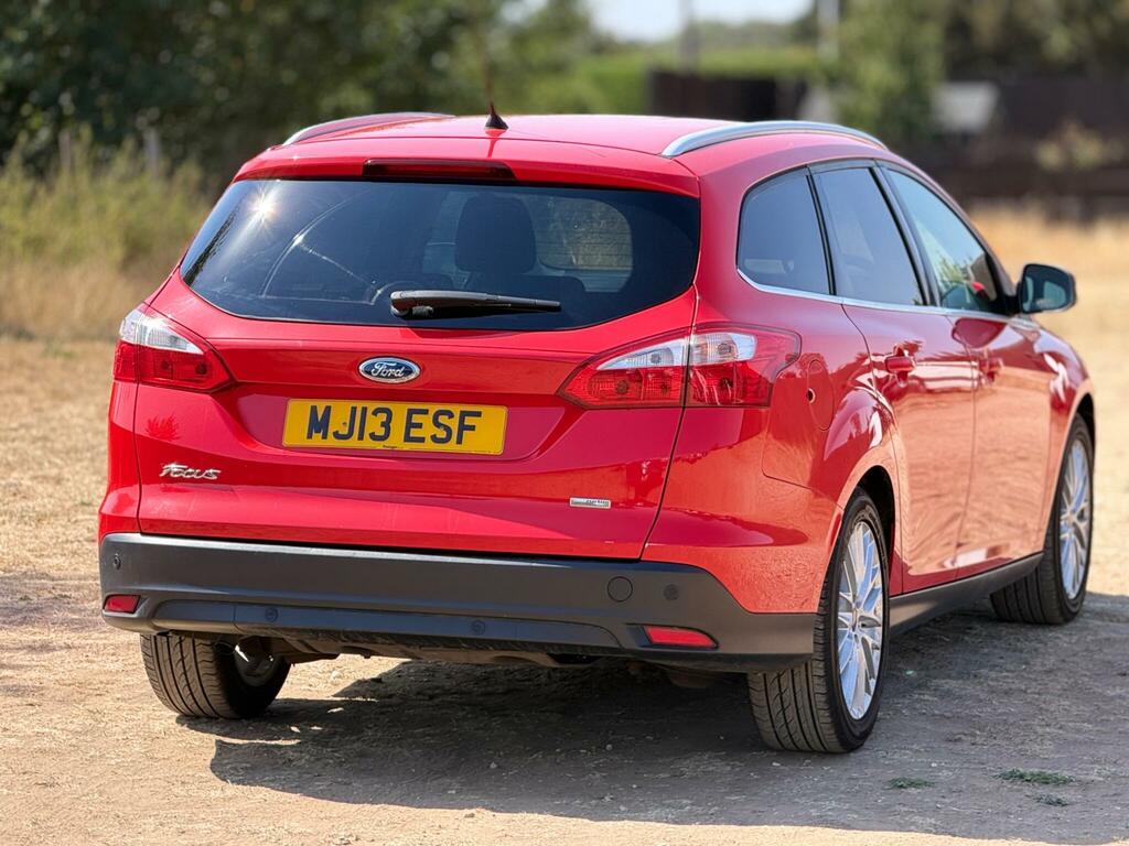 Ford Focus 1.0 125 Ecoboost Zetec 30 Tax Ulez Fsh Red #19