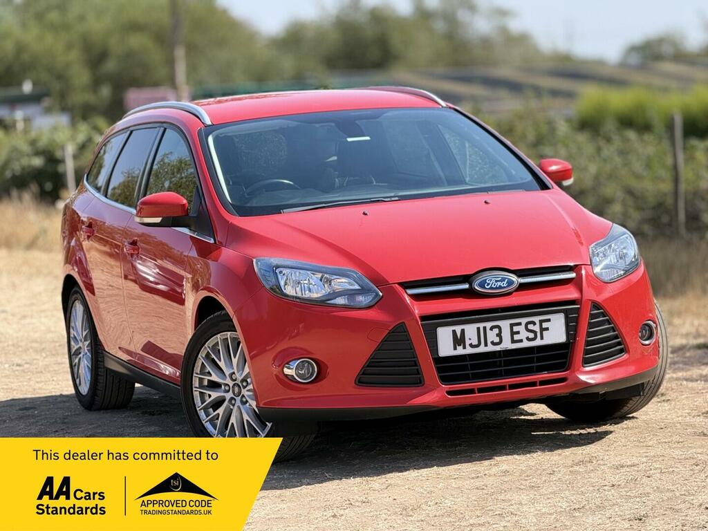Ford Focus 1.0T Ecoboost Zetec Euro 5 Ss Red