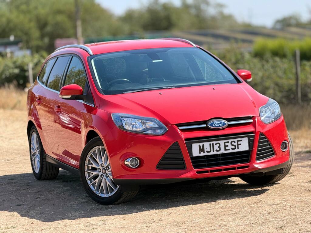Ford Focus 1.0 125 Ecoboost Zetec 30 Tax Ulez Fsh Red #8
