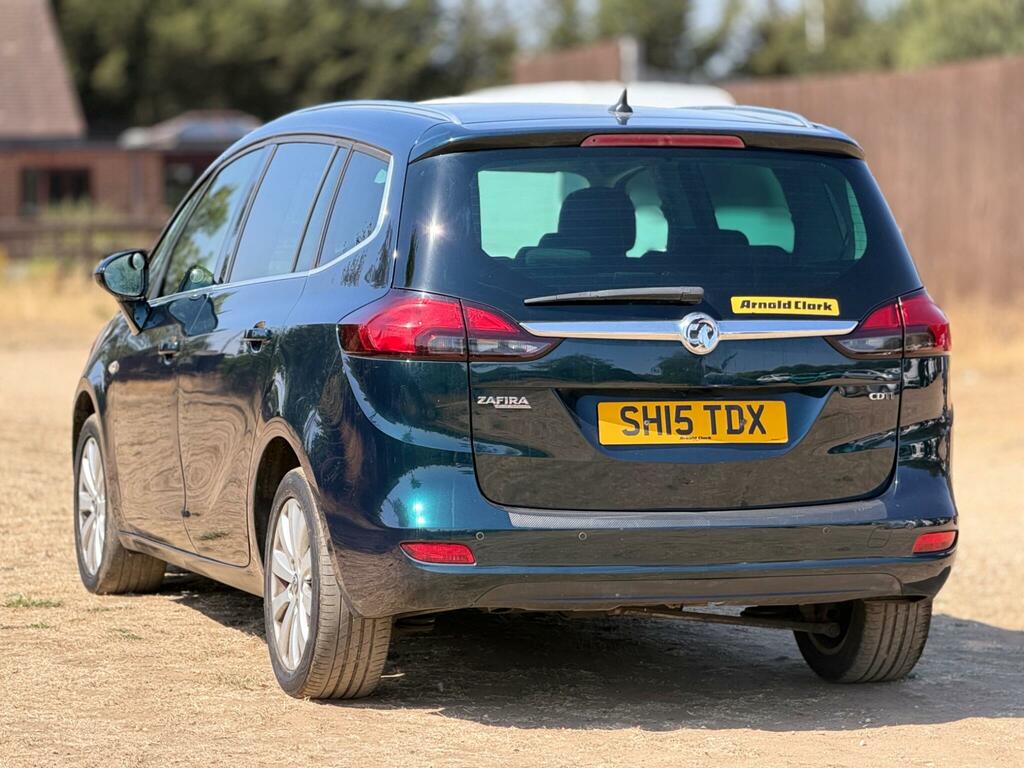 Vauxhall Zafira Tourer 2.0 Cdti Tech Line Euro 5 Green #4