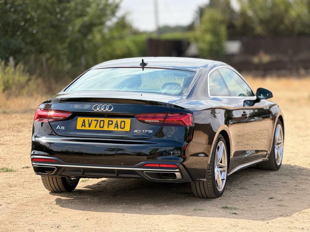 Audi A5 2.0 Tfsi 40 Sport S Tronic Euro 6 Ss AV70PAO Black #5
