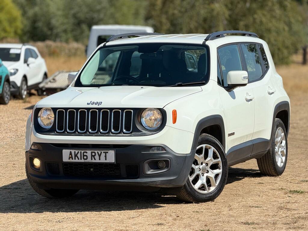 Jeep Renegade 1.6 Multijetii Longitude Euro 6 Ss White #3